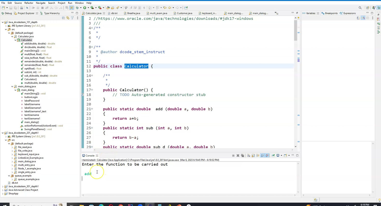 DcodeSTEM-Quick Intro to Java